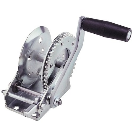 Cequent Trailer Winch, Single-Speed, 1,100 Lbs. Capacity 142101